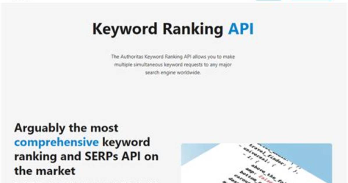Mastering Keyword Search Ranking Api A