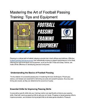 Mastering the Art of Passing: Techniques, Tips, and Strategies for Success