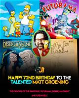 Matt Groening: Creator of Iconic Animated World's