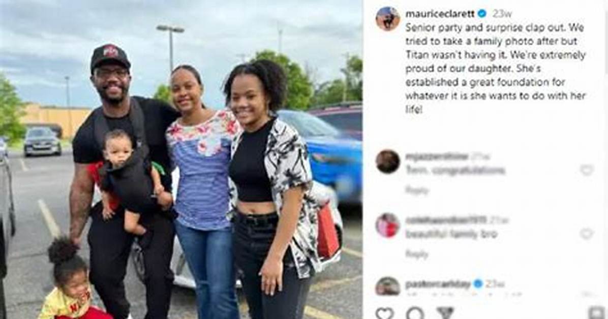 Maurice Clarett Children Meet His