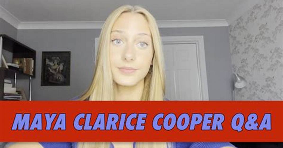 Maya Clarice Cooper Height Weight Net Worth Age Birthday Wikipedia Who
