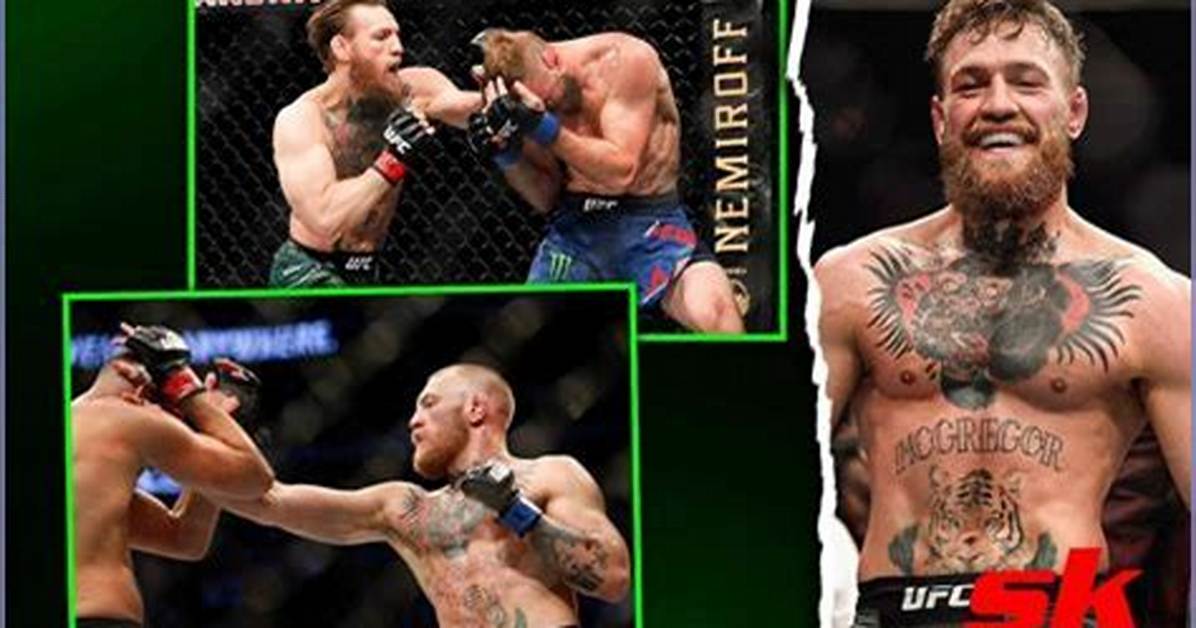 Mcgregor's Impressive Reach: Extending Dominance in the Octagon