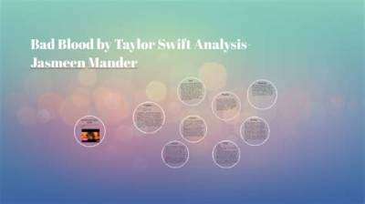 Meaning and Analysis of "Bad Blood"