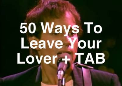 Meaning of 50 Ways to Leave Your Lover (Paul Simon Cover) by Miley Cyrus