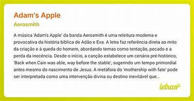 Meaning of Adam’s Apple by Aerosmith