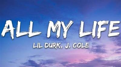 Meaning of All My Life by J. Cole