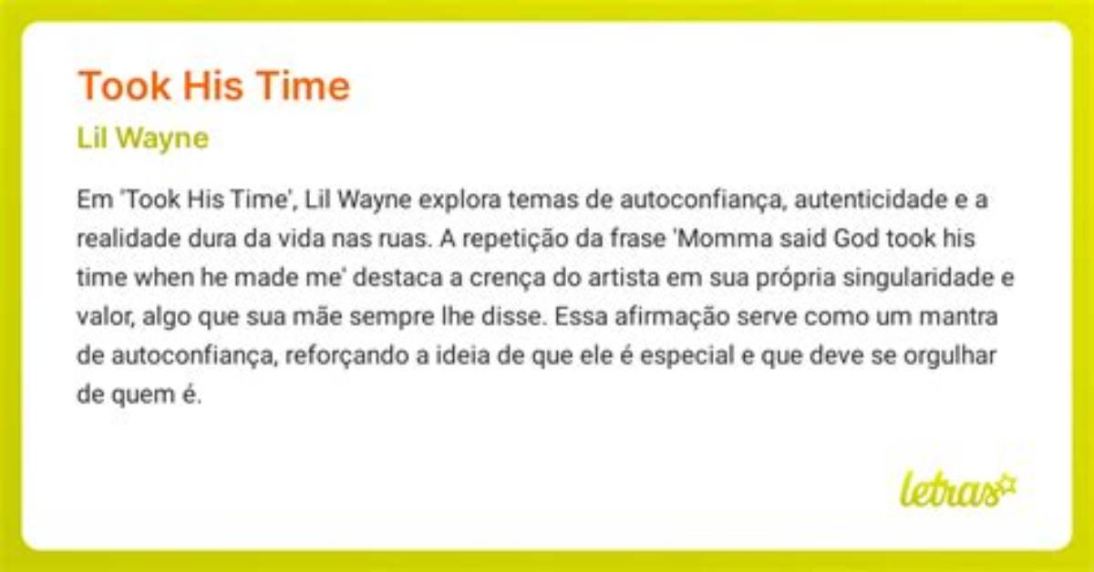 Meaning of All the Time by Lil Wayne