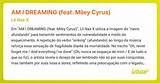 Meaning of Am I Dreaming by Miley Cyrus