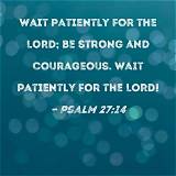 Meaning of and I Could Wait Patiently, but I Really Wish You Would
