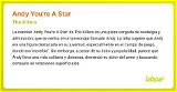 Meaning of Andy, You’re a Star by the Killers