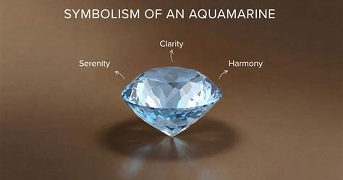 Meaning of Aquamarine Moonlit Swimmin