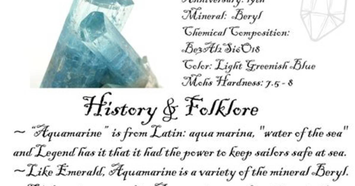 Meaning of Aquamarine Moonlit