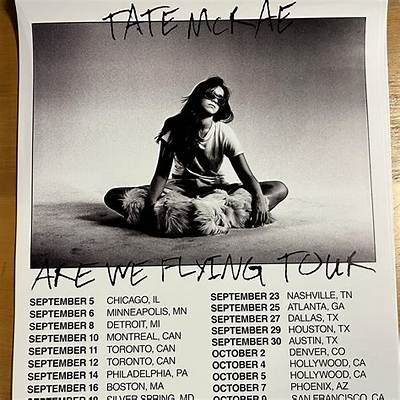 Meaning of Are We Flying Tour Setlist by Tate Mcrae