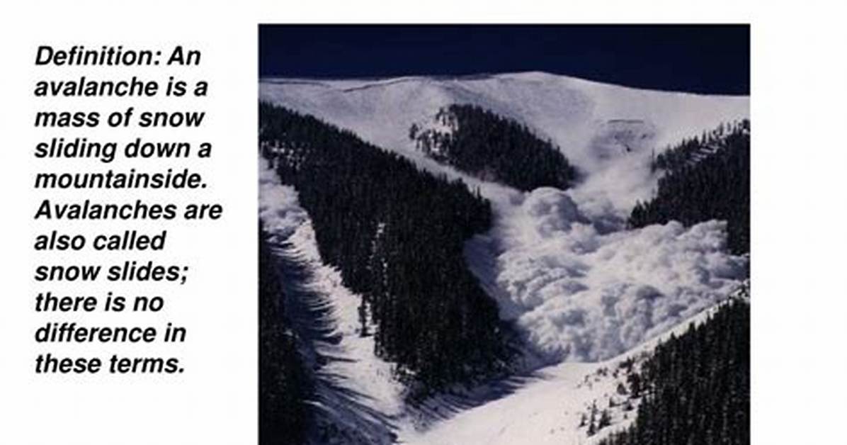 Meaning of Avalanche By