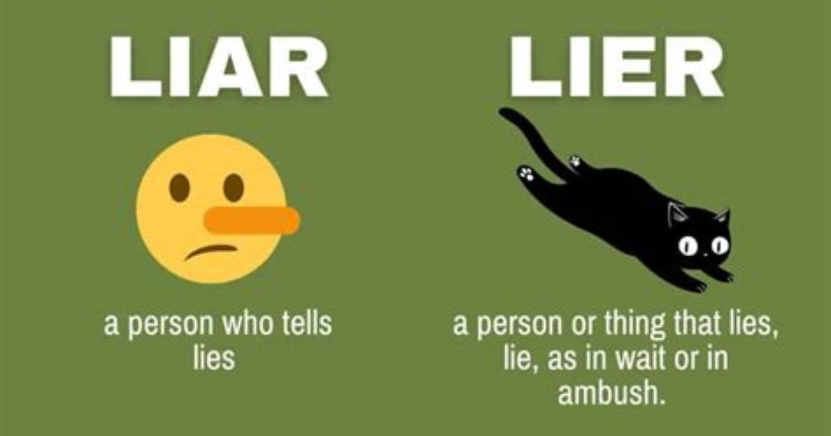 Meaning of Bad Liar By