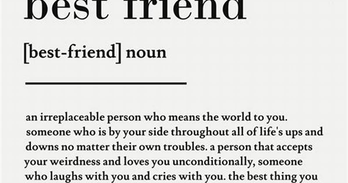 Meaning of Best Friend by Young