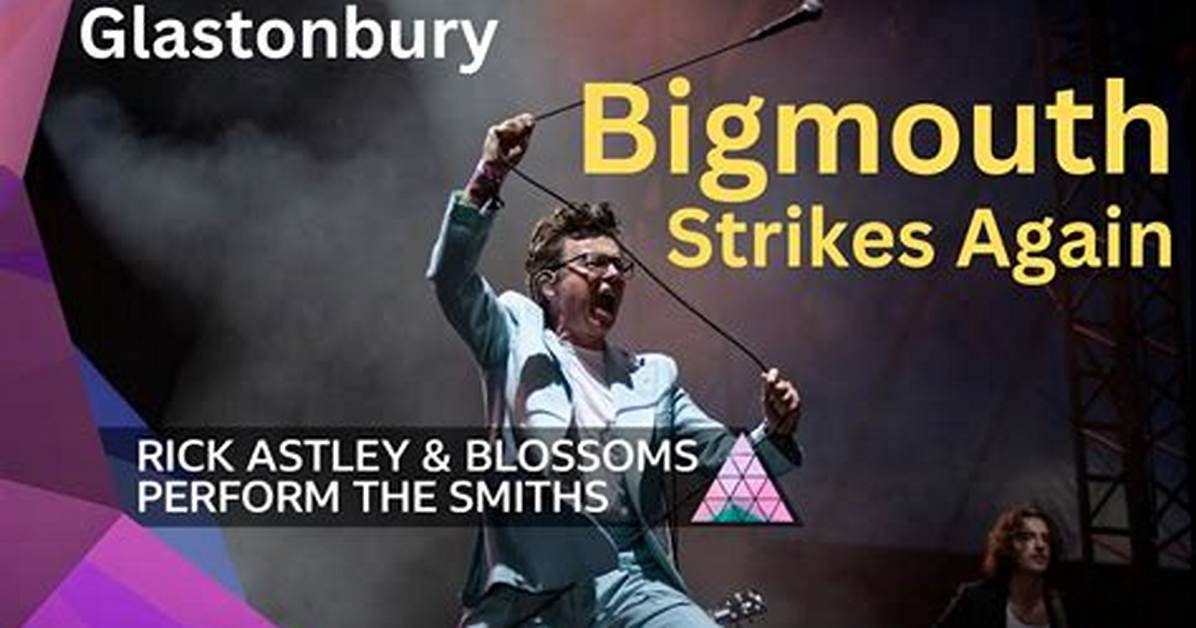 Meaning of Bigmouth Strikes Again Live in London 1986 by The