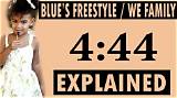 Meaning of Blue’s Freestyle/We Family by Jay-Z