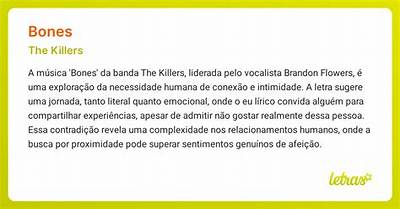 Meaning of Bones by the Killers