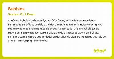 Meaning of Bubbles by System of a Down