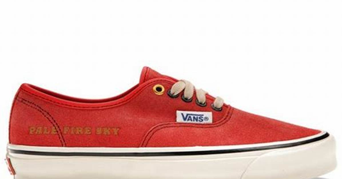 Meaning of Cherry Red Vans By