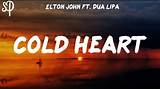 Meaning of Cold Heart by Elton John