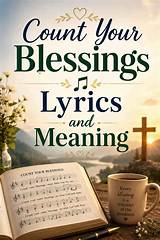 Meaning of Count Your Blessings by Nas