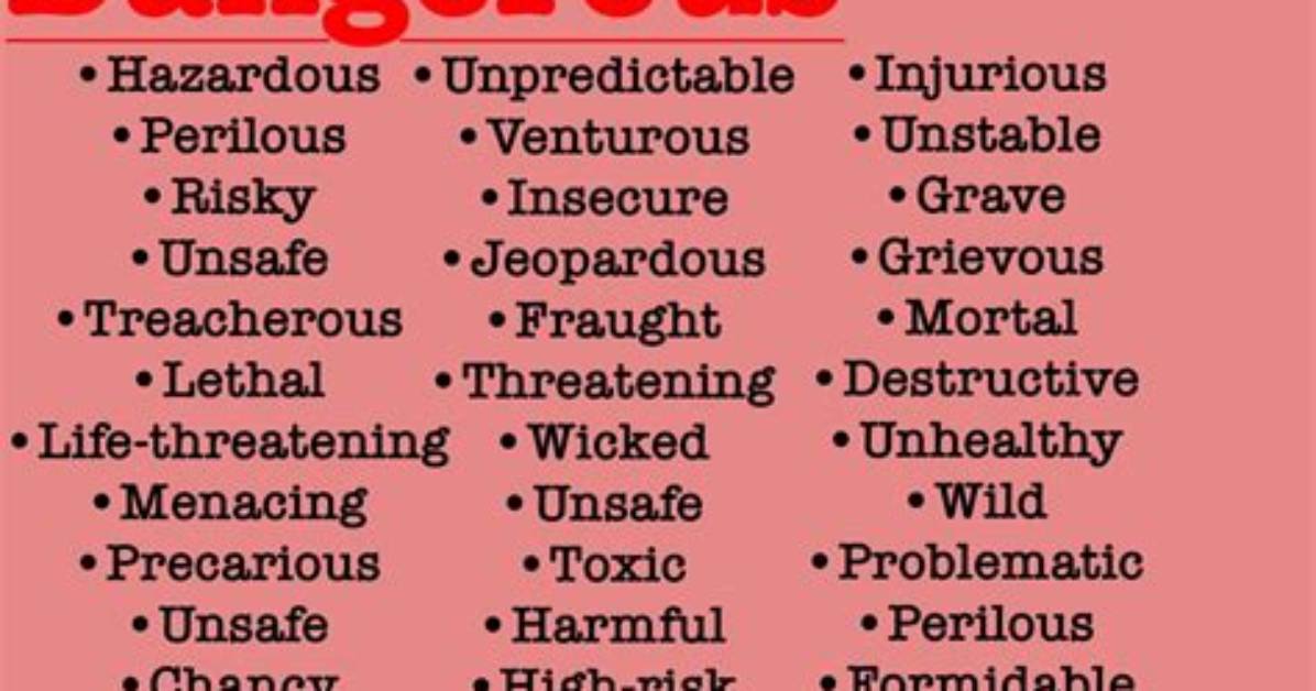Meaning of Dangerous by Def