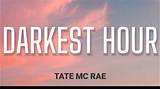 Meaning of Darkest Hour by Tate Mcrae