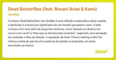 Meaning of Dead Butterflies by Gorillaz