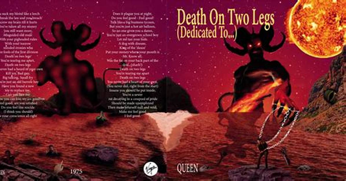 Meaning of Death on Two Legs Dedicated to By