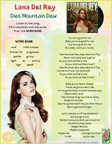 Meaning of Diet Mountain Dew by Lana Del Rey