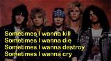 Meaning of Don’t Damn Me by Guns N’ Roses