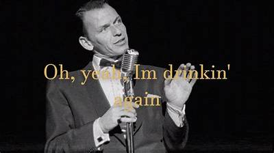 Meaning of Drinking Again by Frank Sinatra