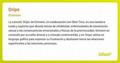 Meaning of Drips by Eminem
