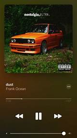 Meaning of Dust by Frank Ocean