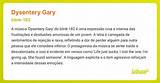 Meaning of Dysentery Gary by Blink-182
