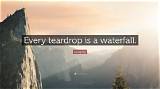 Meaning of Every Teardrop Is a Waterfall by Coldplay
