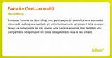 Meaning of Favorite (Featuring Jeremih) by Nicki Minaj