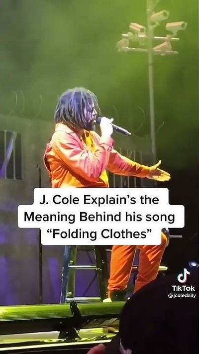 Meaning of Foldin Clothes by J. Cole