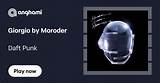 Meaning of Giorgio by Moroder by Daft Punk