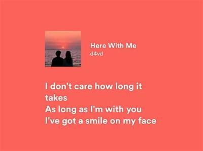Meaning of Here with Me by the Killers
