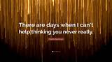Meaning of I Can't Help Thinking This Is How It Ought to Be