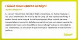 Meaning of I Could Have Danced All Night by Frank Sinatra