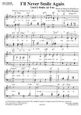 Meaning of I’ll Never Smile Again by Frank Sinatra