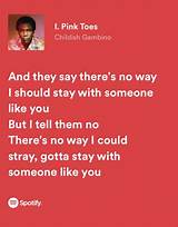 Meaning of I. Pink Toes by Childish Gambino