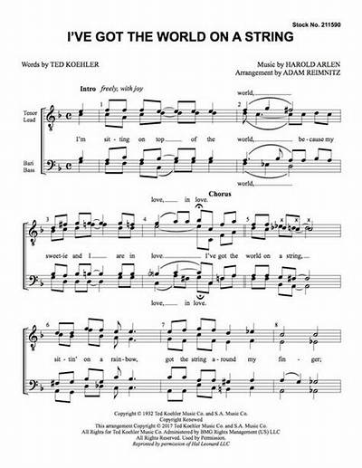 Meaning of I’ve Got the World on a String by Frank Sinatra