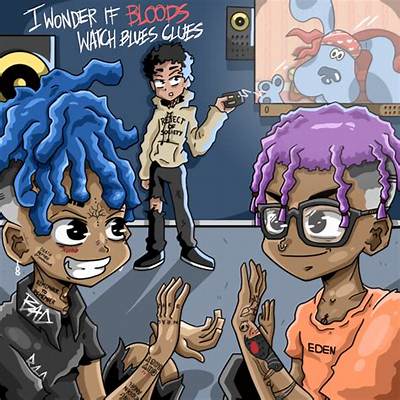 Meaning of I Wonder If Bloods Watch Blue’s Clues (Patty Cake) by Xxxtentacion