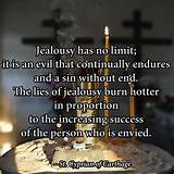 Meaning of “Jealousy, Turning Saints into the Sea”