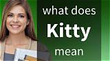 Meaning of Kitty by the Pogues